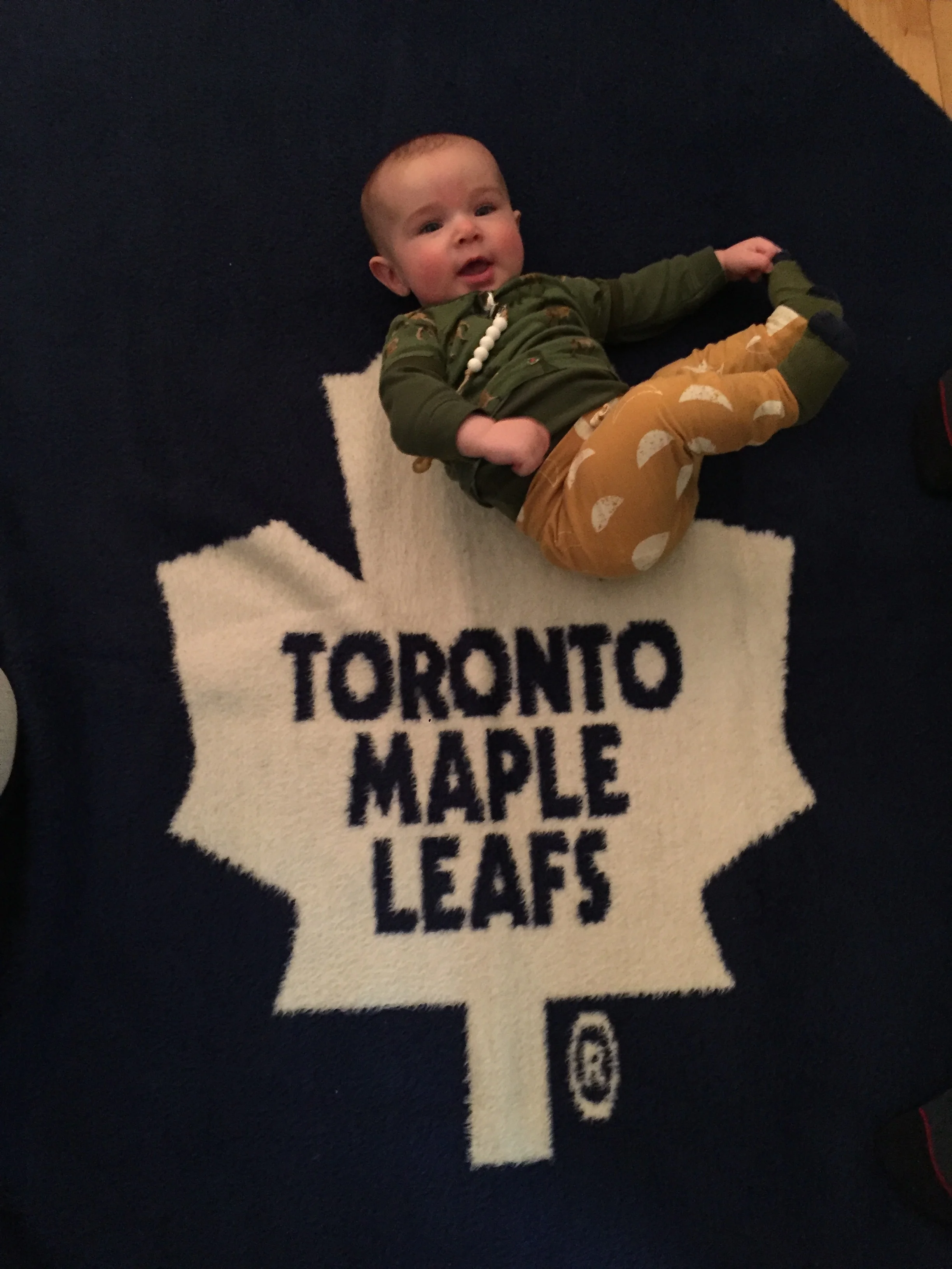  great uncle Kevin is trying to recruit a leafs fan! 