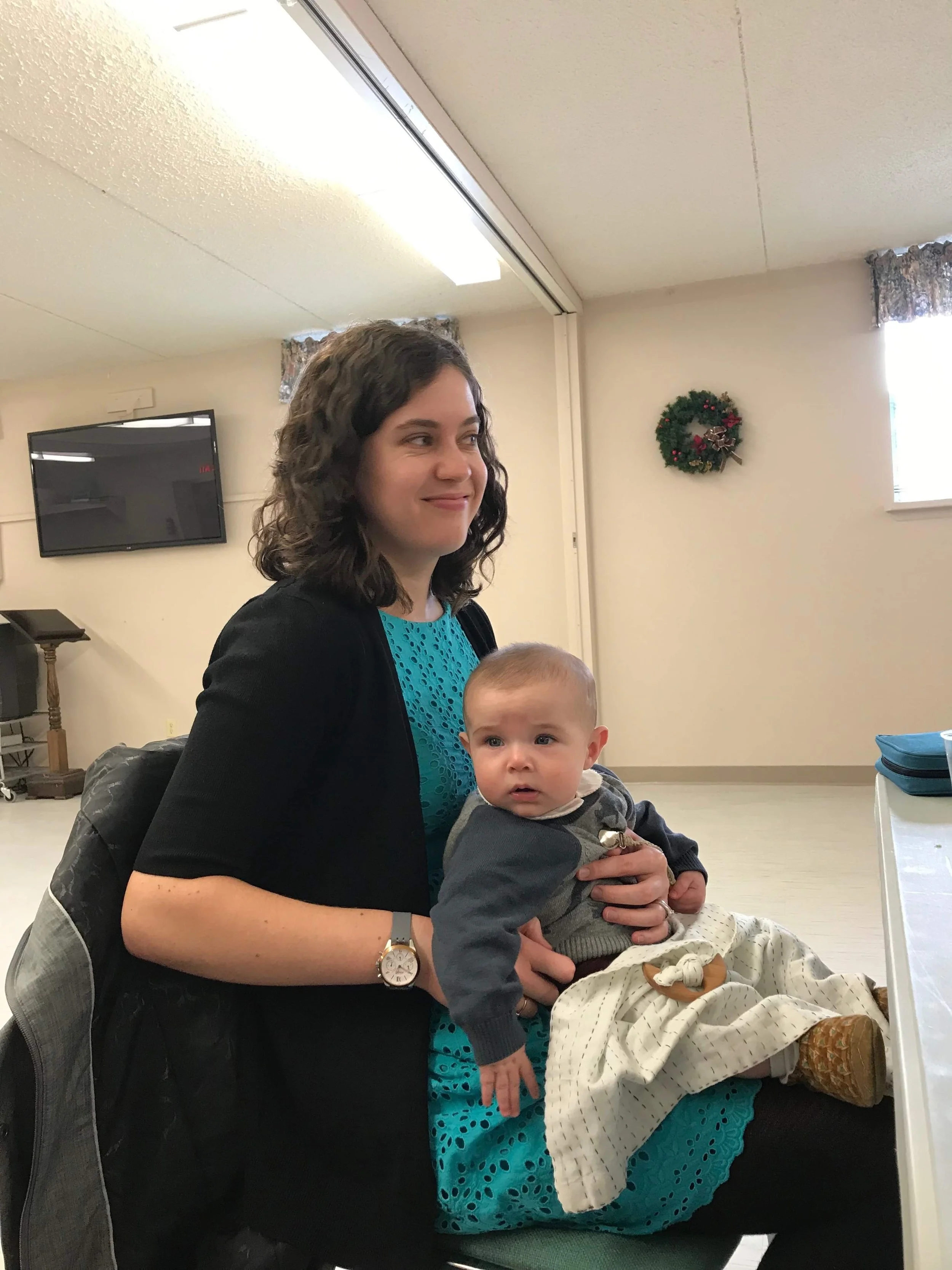  Hanging out with Auntie Jo 