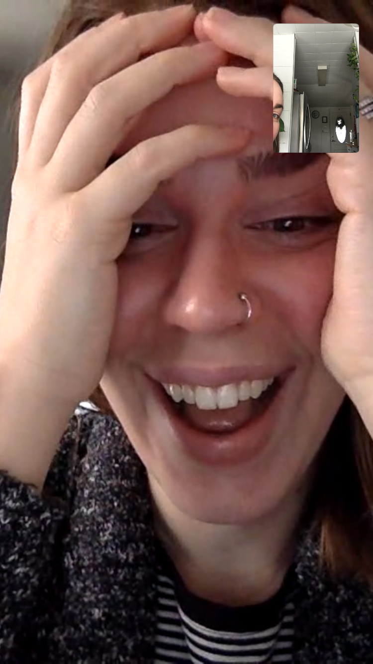  Auntie Ali finding out Enoch is going to be a big brother! 