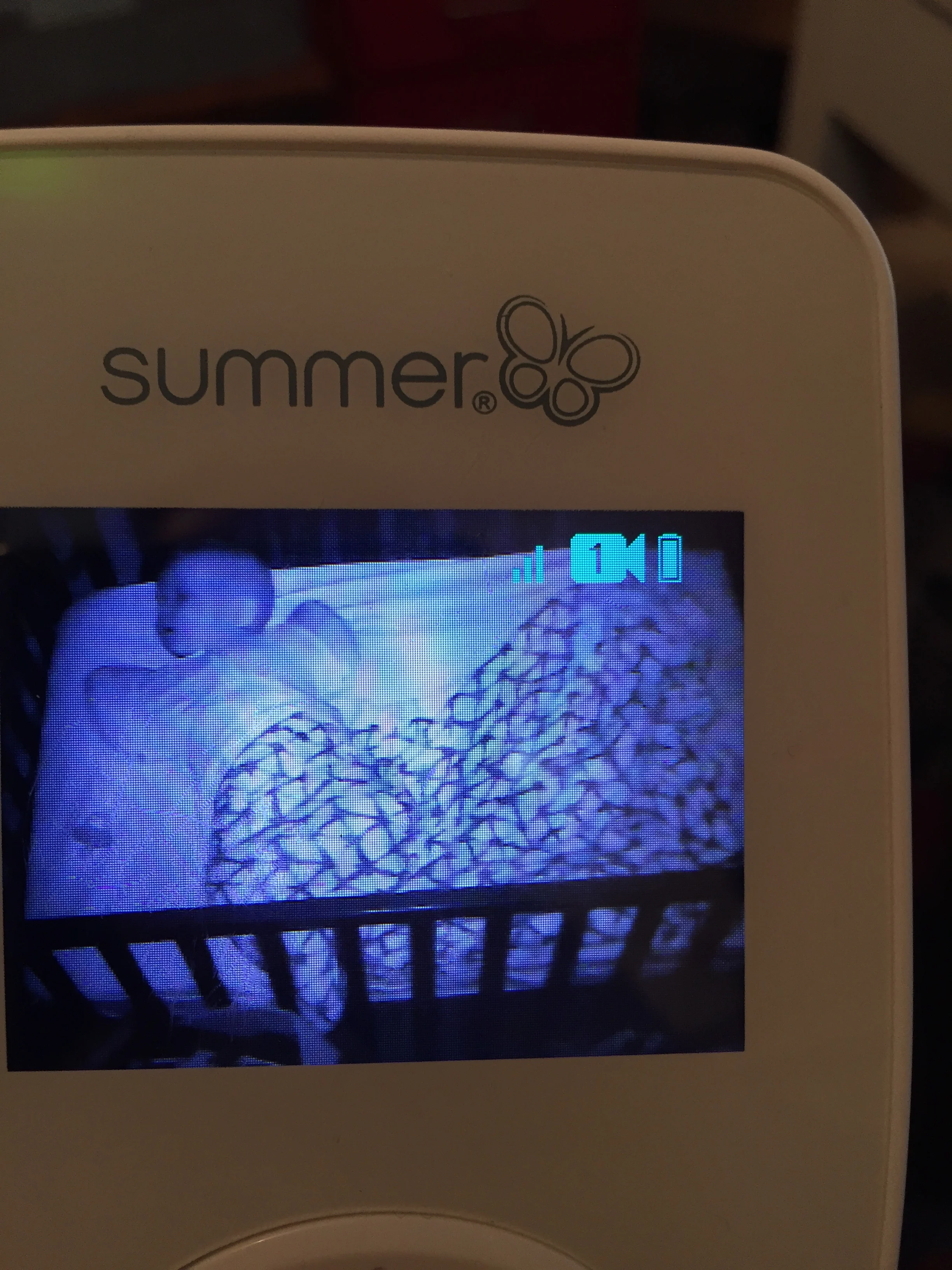  Always rotating in his crib 