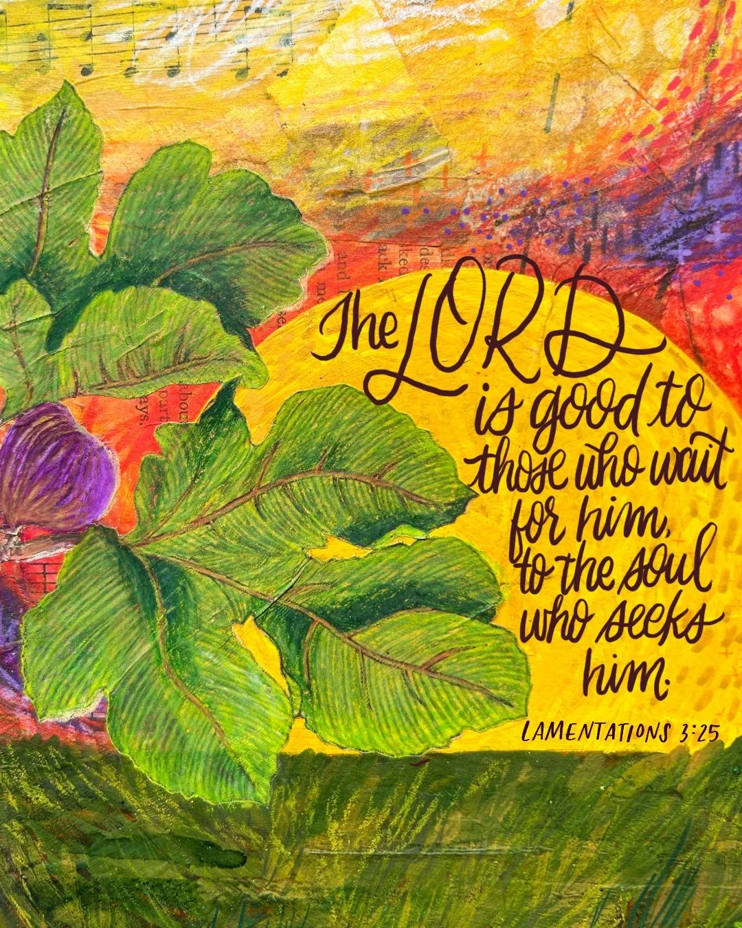 The LORD is good to those who wait for him, to the soul who seeks him. 

Lamentations 3:25