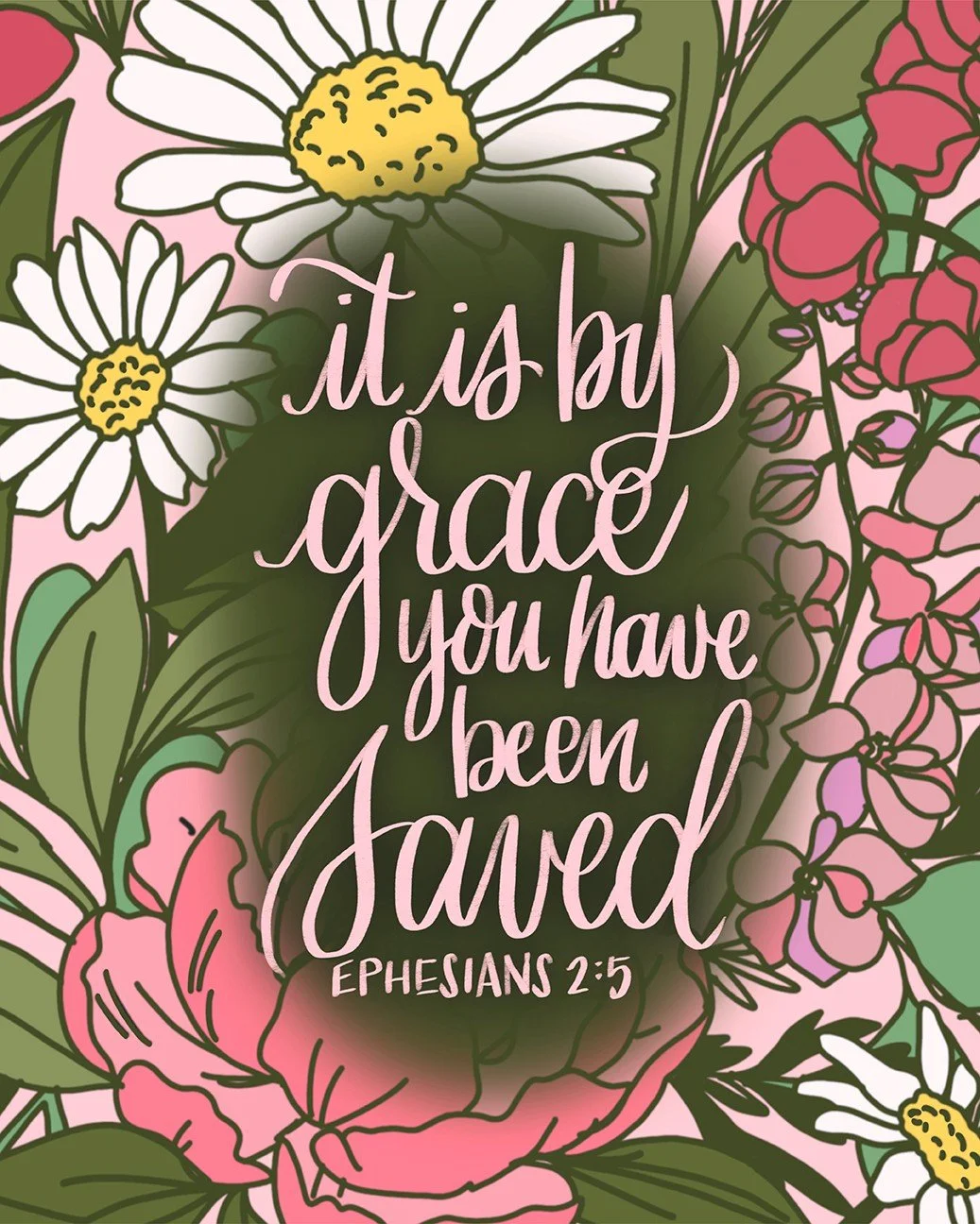 It is by grace you have been saved.

Ephesians 2:5