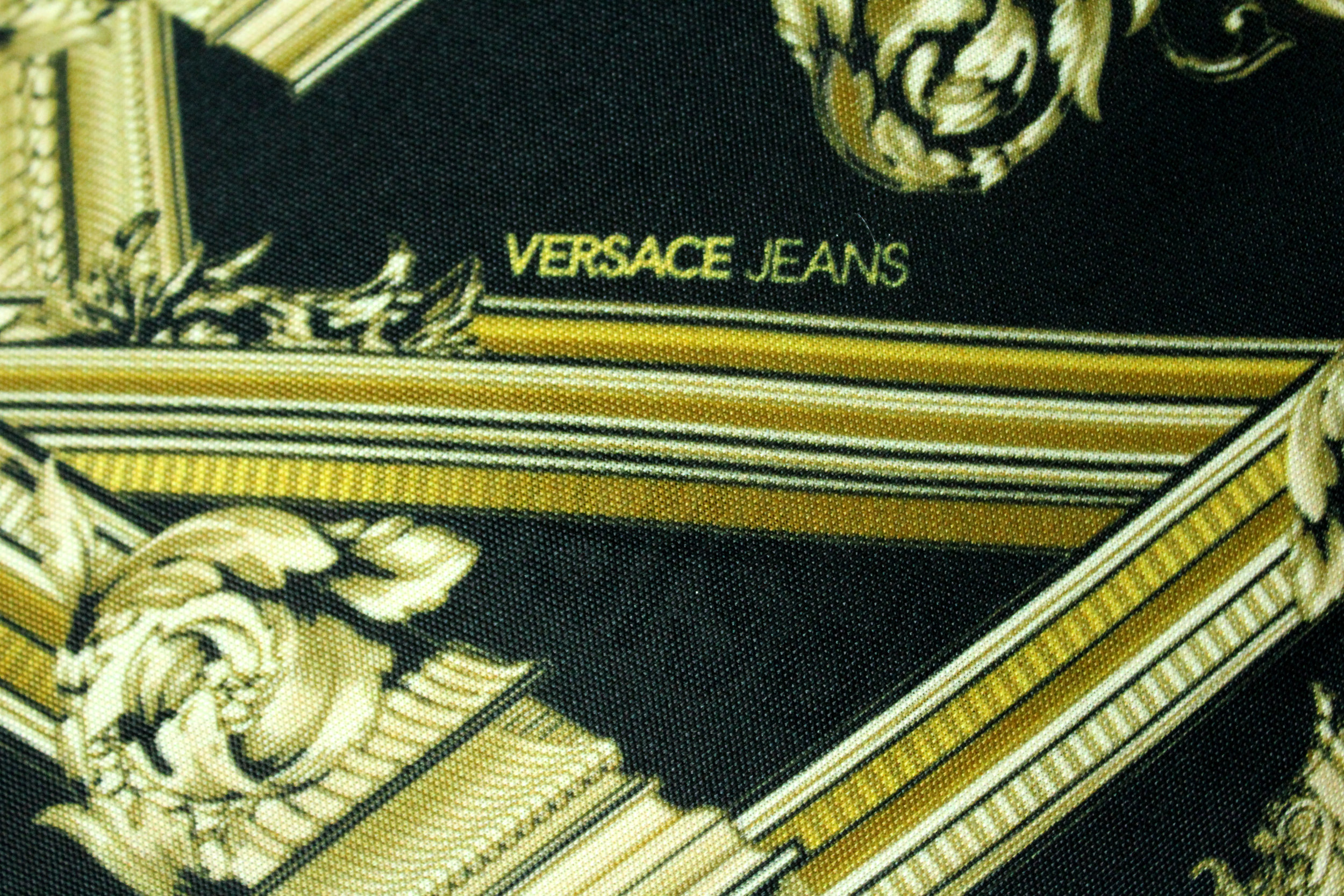 Versace Printed Viscose Jersey — Mendel Goldberg Fabrics NYC