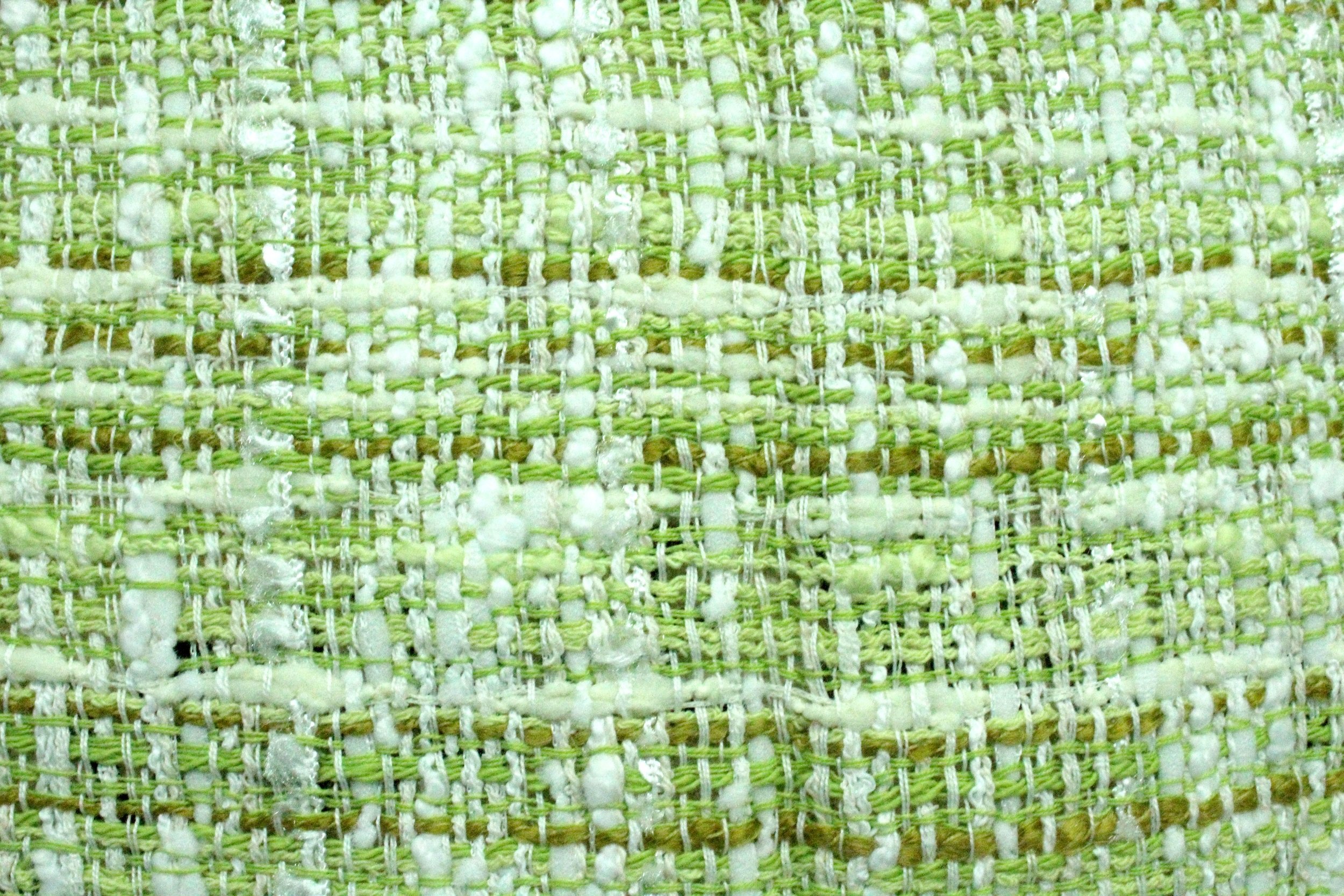 Green Summer Boucle — Mendel Goldberg Fabrics NYC