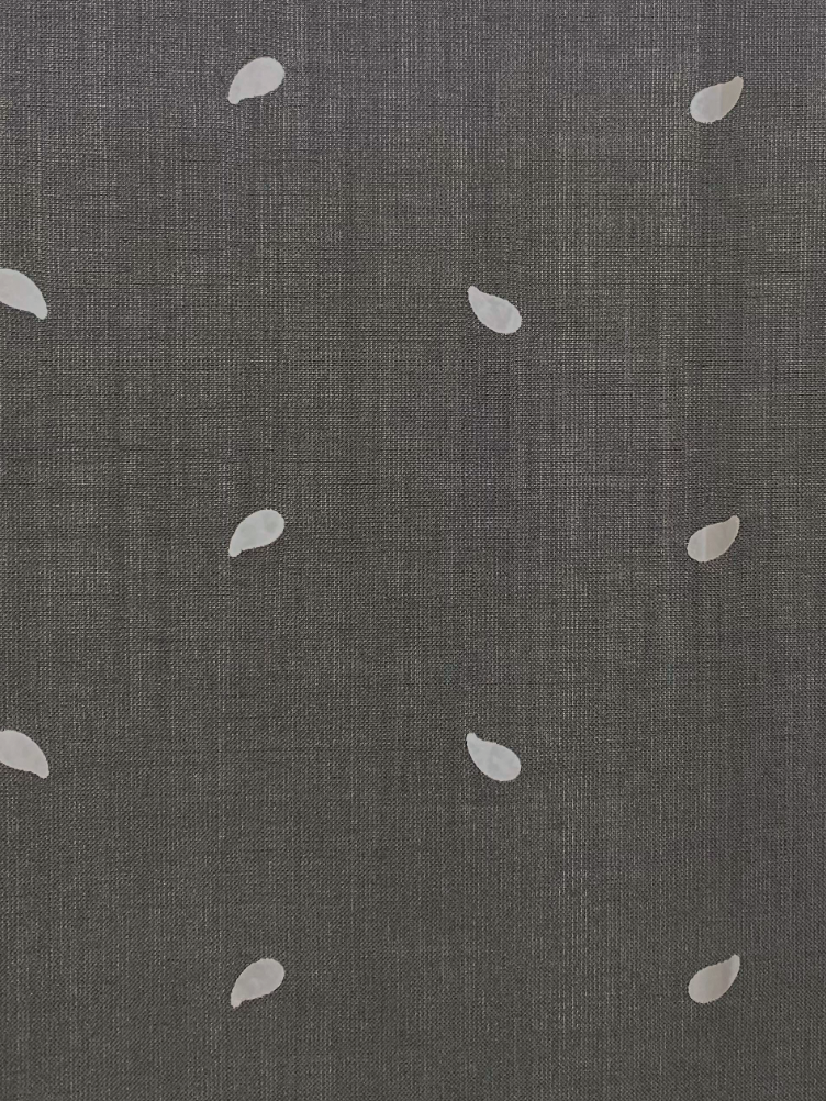 Armani Italian Grey Linen/Viscose  Mendel Goldberg Fabrics NYC