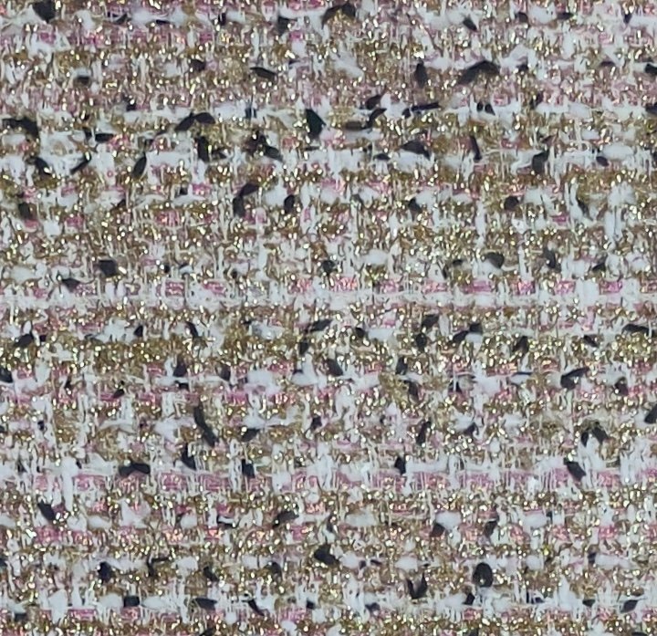 HCBO Gold/Pink/White/Black Ribbon — Mendel Goldberg Fabrics NYC