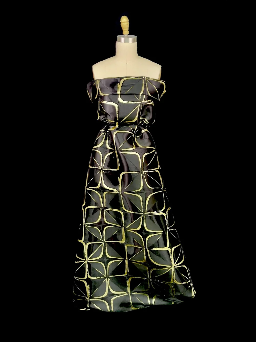 Black/ Gold Jacquard Mendel Goldberg Fabrics NYC Black/ Gold Jacquard Mendel Goldberg Fabrics NYC