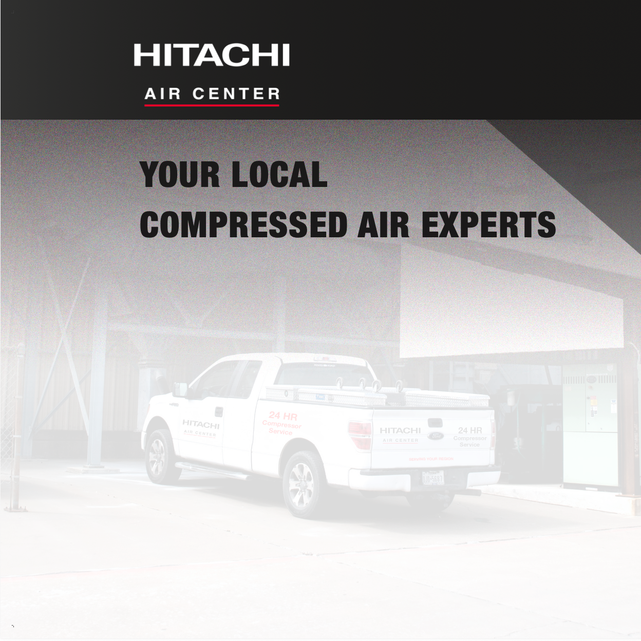 Hitachi Air Center Trade Show Hop Up Design