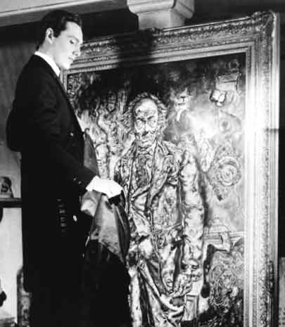 From the 1945 film of the Oscar Wilde novel, The Picture of Dorian Gray
