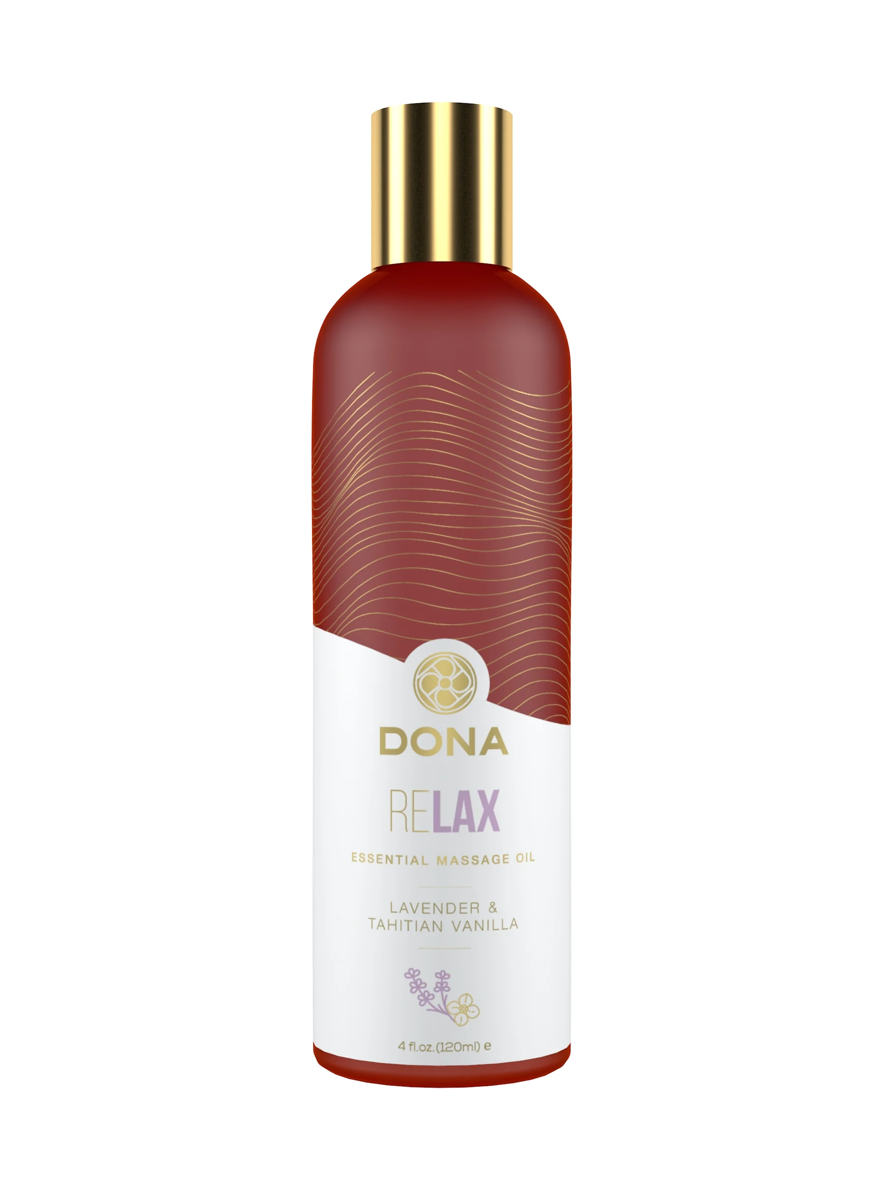 40457 - 4G0457 R0 DONA Essential Massage Oil Relax Lavender & Tahitian Vanilla 4oz A.jpg