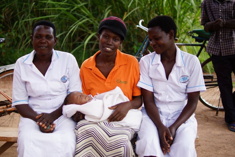 The Suubi women are trained health care field workers who travel to remote communities surrounding the health center, bringing modern healthcare techniques and prenatal support to the people who need it the most!