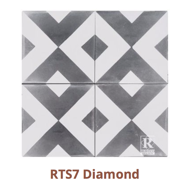 This tile is in stock and on sale for $5.50 per tile or $8.25 per square foot. https://rusticotile.com/cement-tile/mealu-collection-stock-cement-tile/