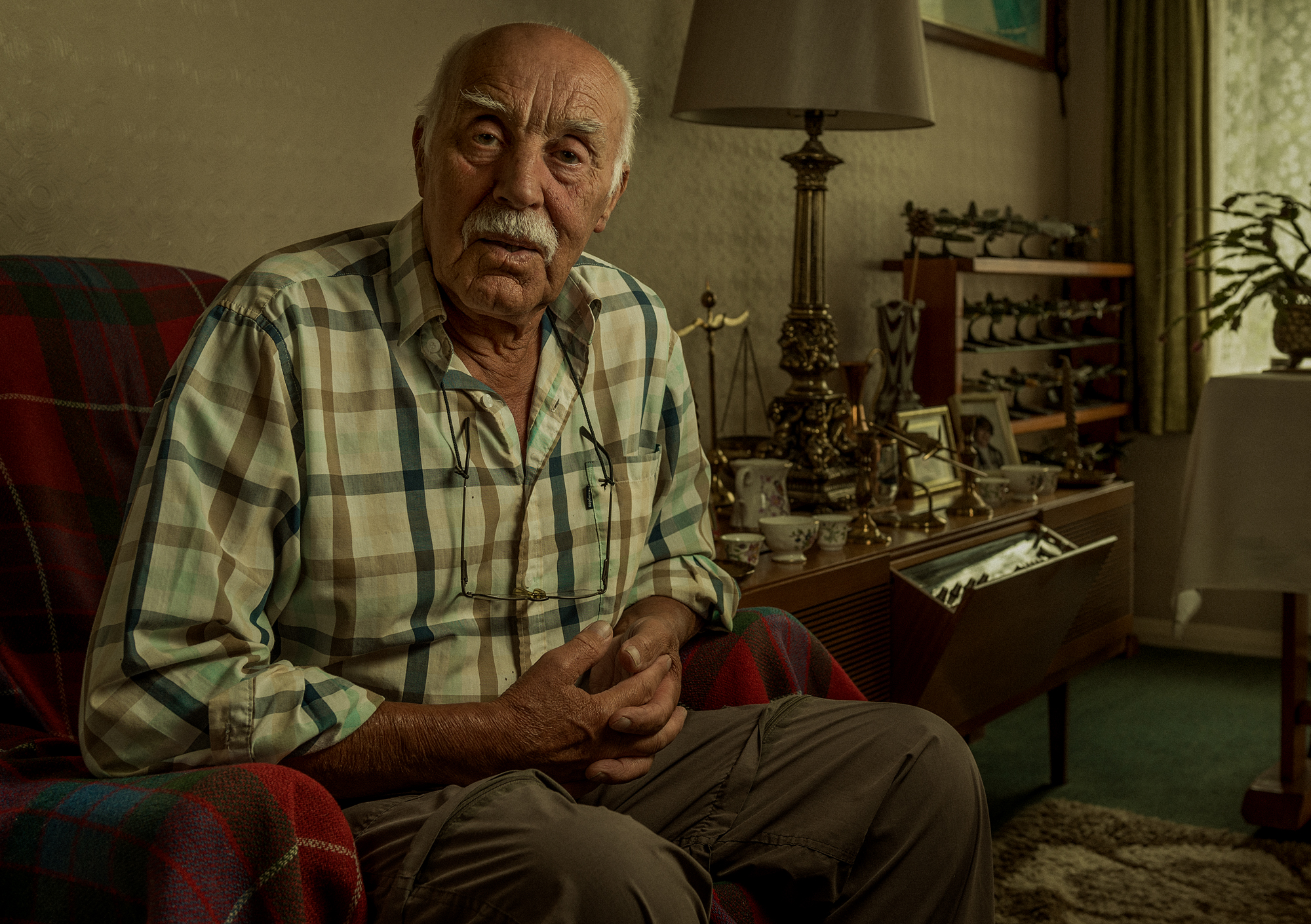 Portrait of Grandad Ken