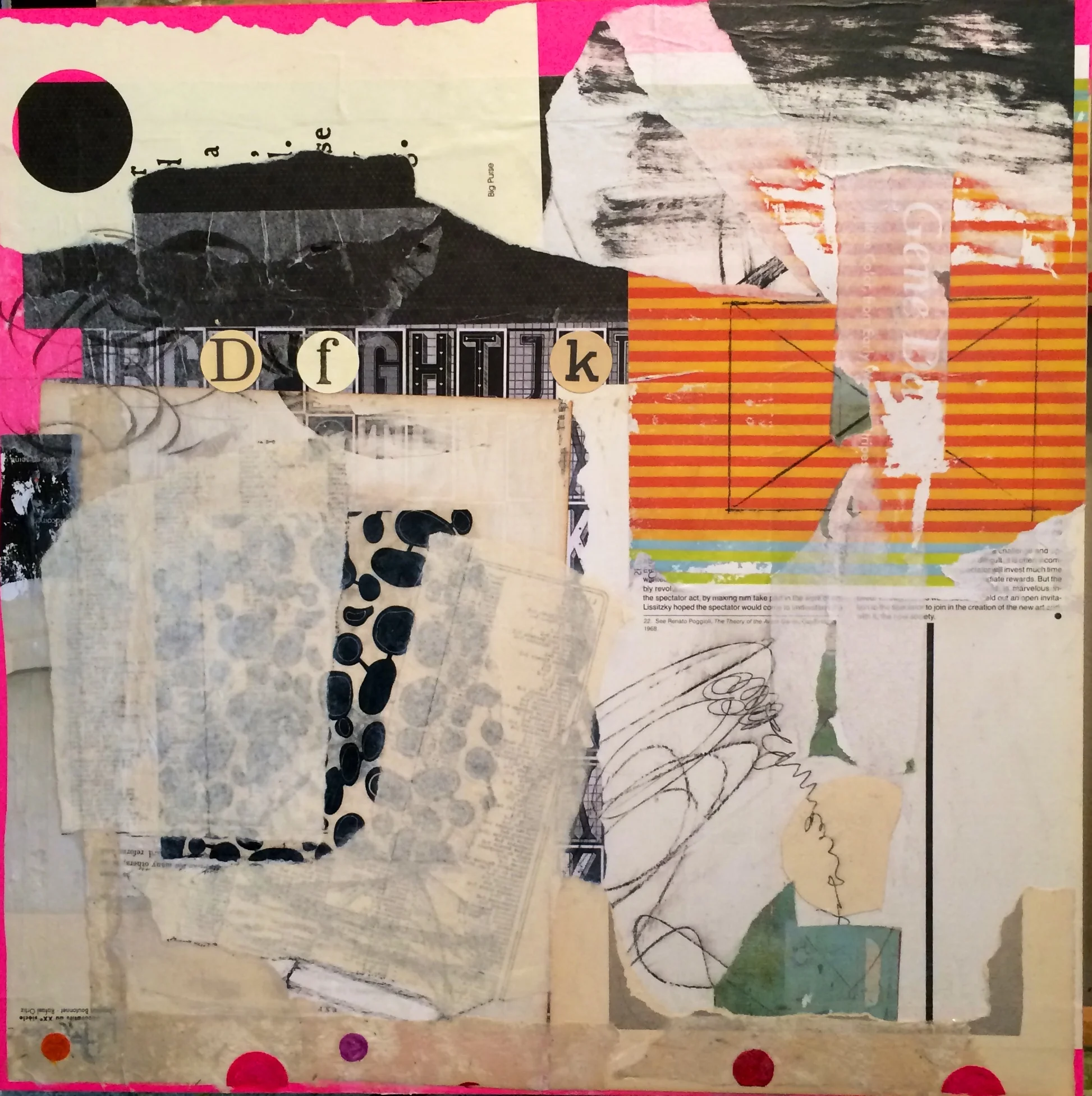 "Lets go to Coney Island" 18"x18"