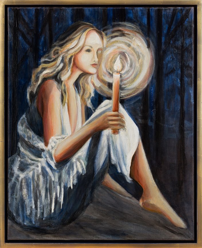Early Days 20" x 16" Oil on Linen