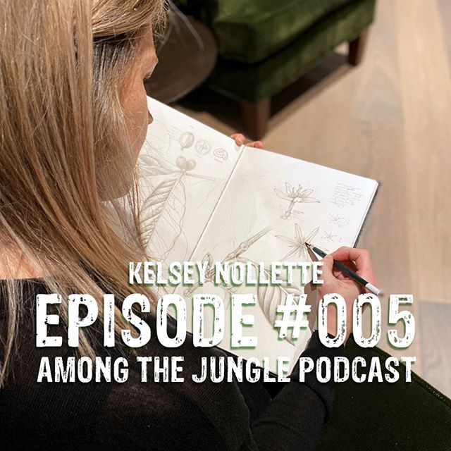 A great podcast is out and ready for listening, @amongthejunglepodcast by Shii Kaina. Calling in from her new home in Anchorage, Alaska, she is on a journey to interview plant-focused artists, professionals, and experts who have a presence on Instagr