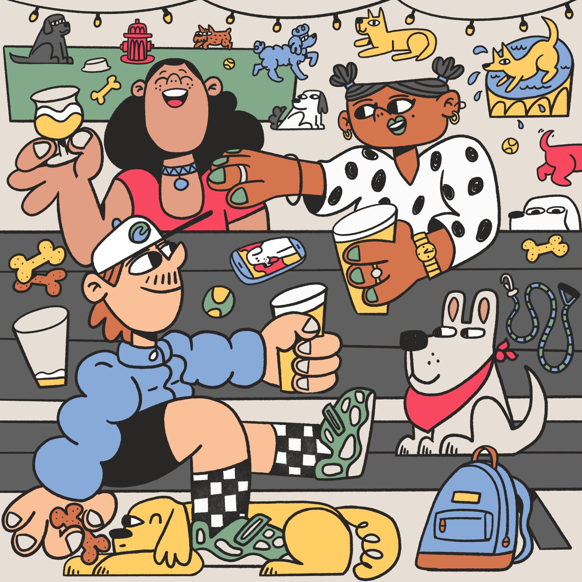 Character, Dogs, Food & Beverage