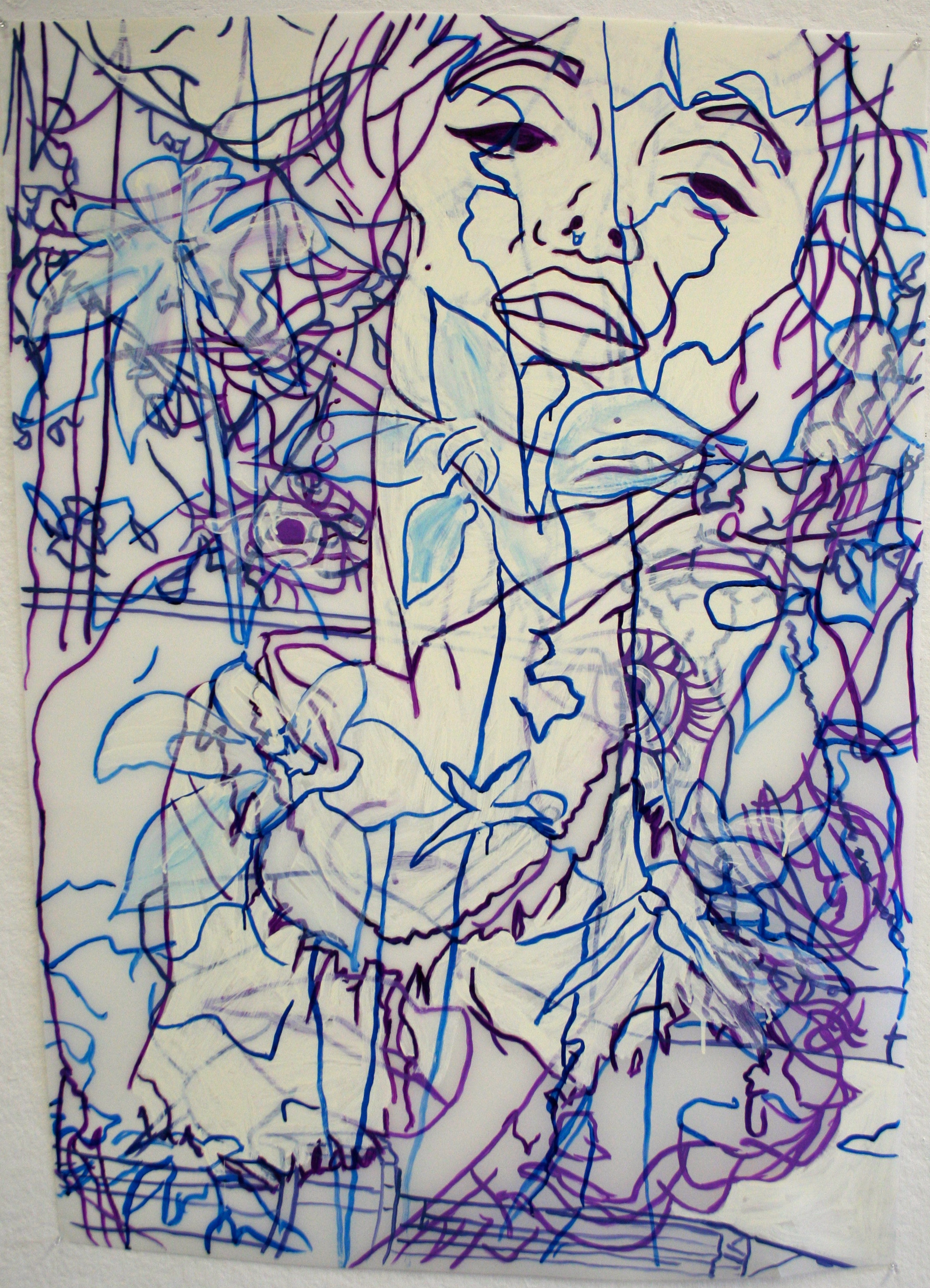 Untitled (Violets)