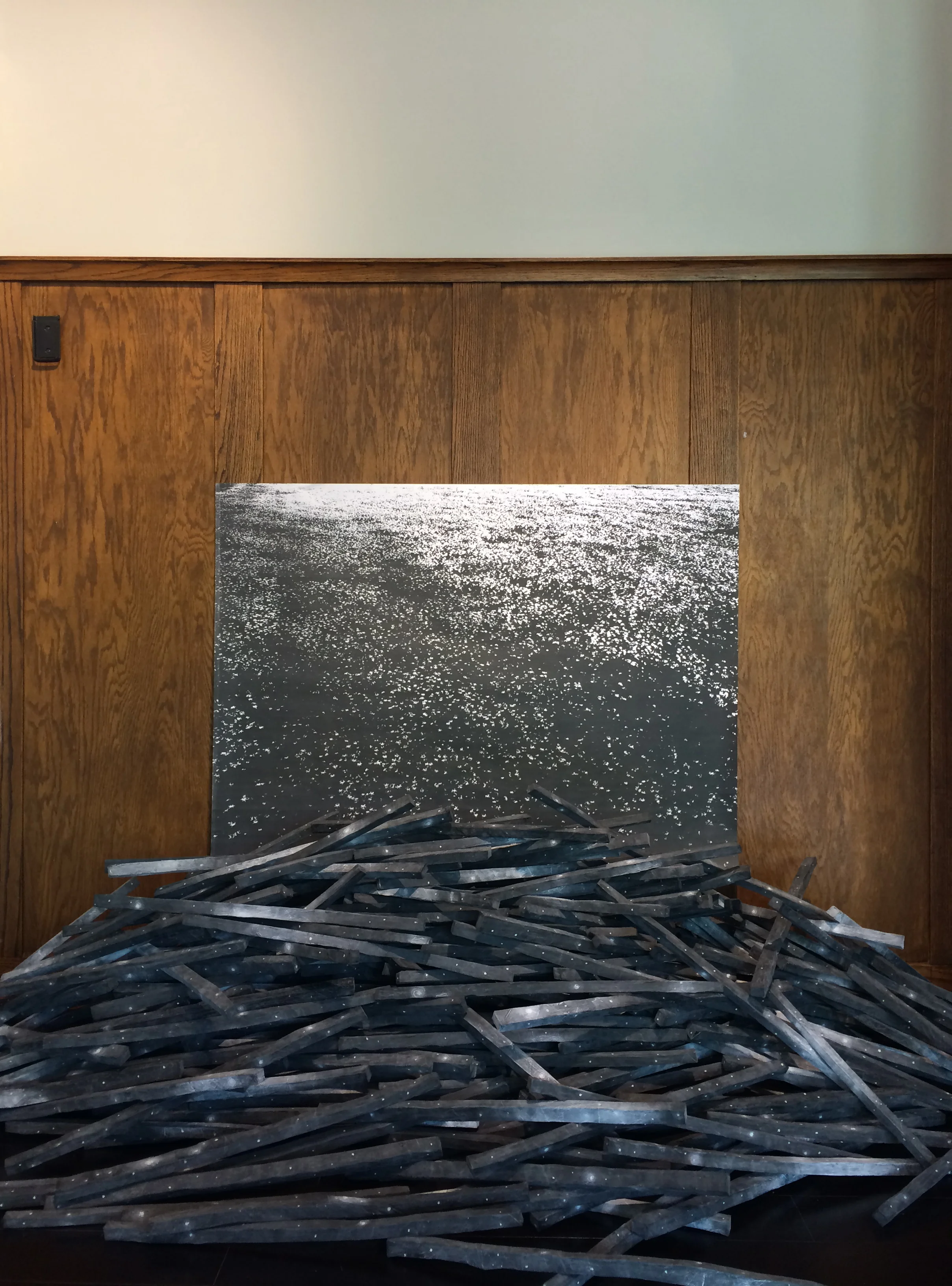Home Life 2015 detail from a collaborative installation with Dimitria Klein and Chance Greaves