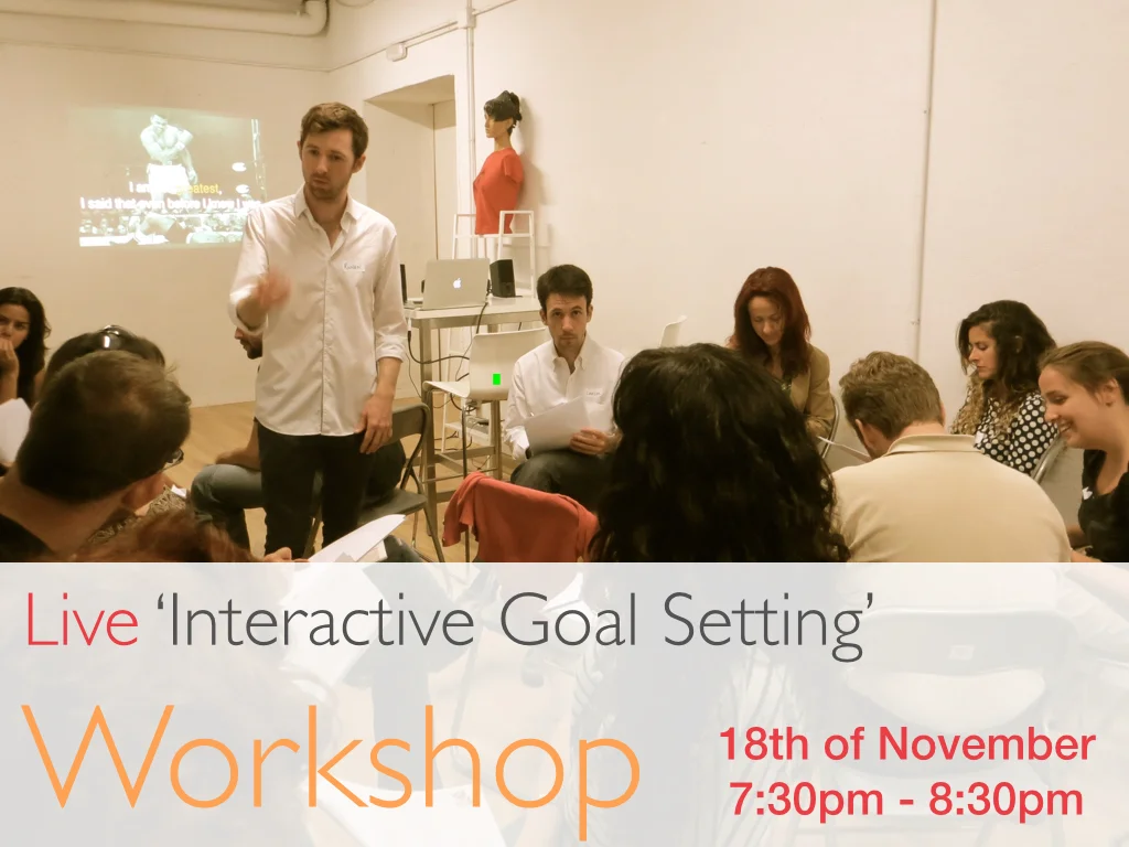 *Live* Interactive Goal Setting Workshop
