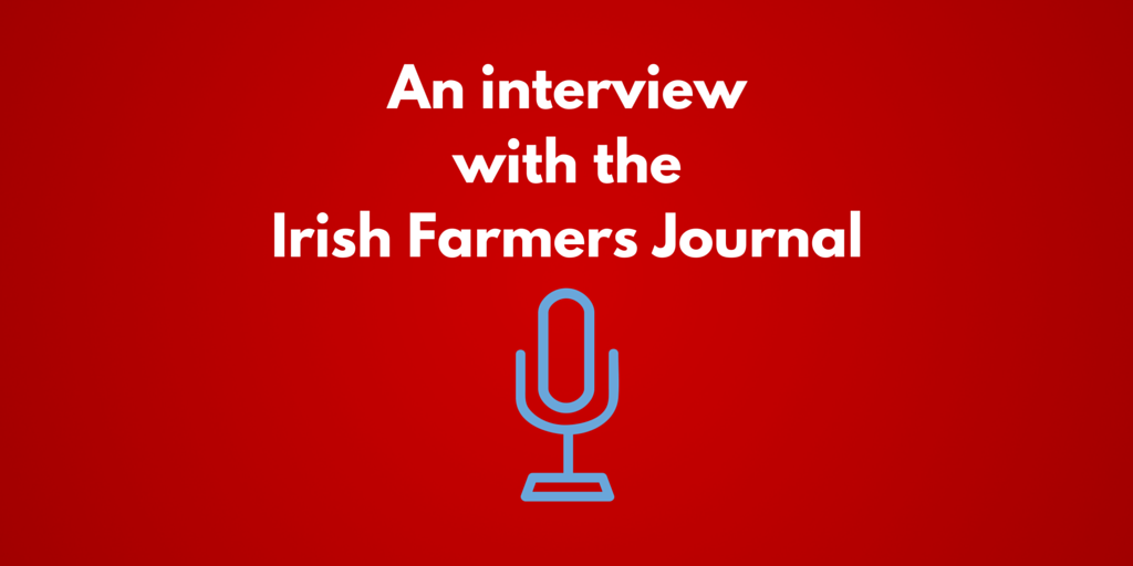 My interview with the Irish Farmers Journal
