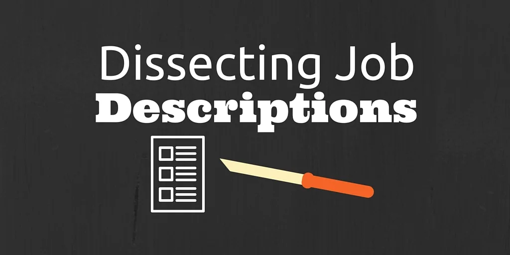 Dissecting job descriptions