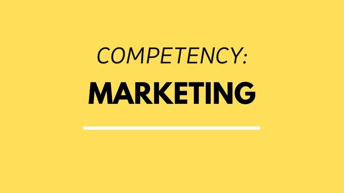 Competency: Marketing