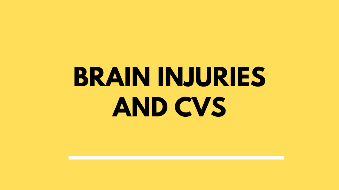 Brain injuries and CVs
