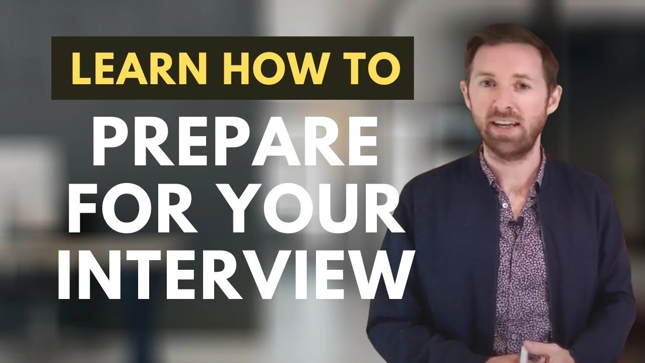 Video: Effectively Preparing for Interviews