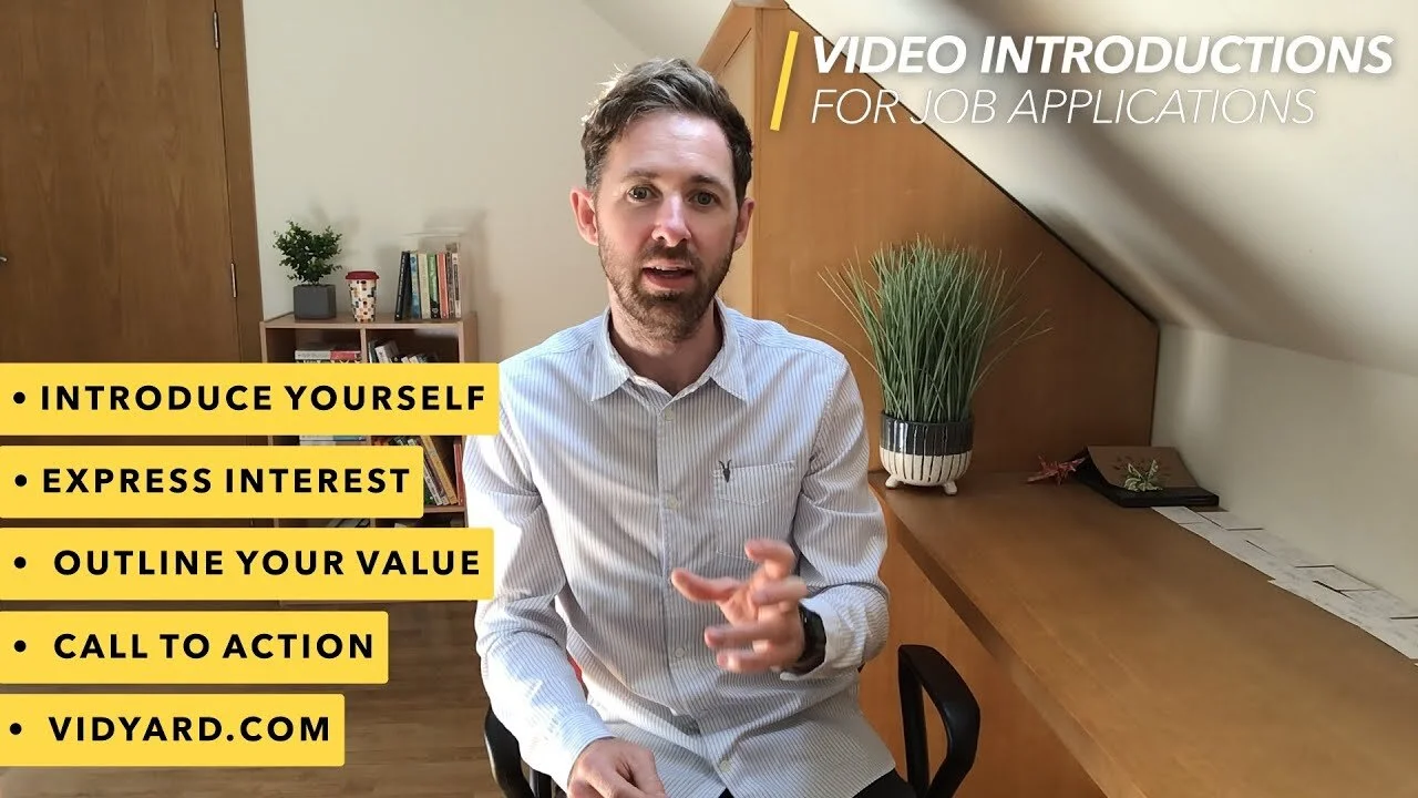 Video Introductions for Job Applications
