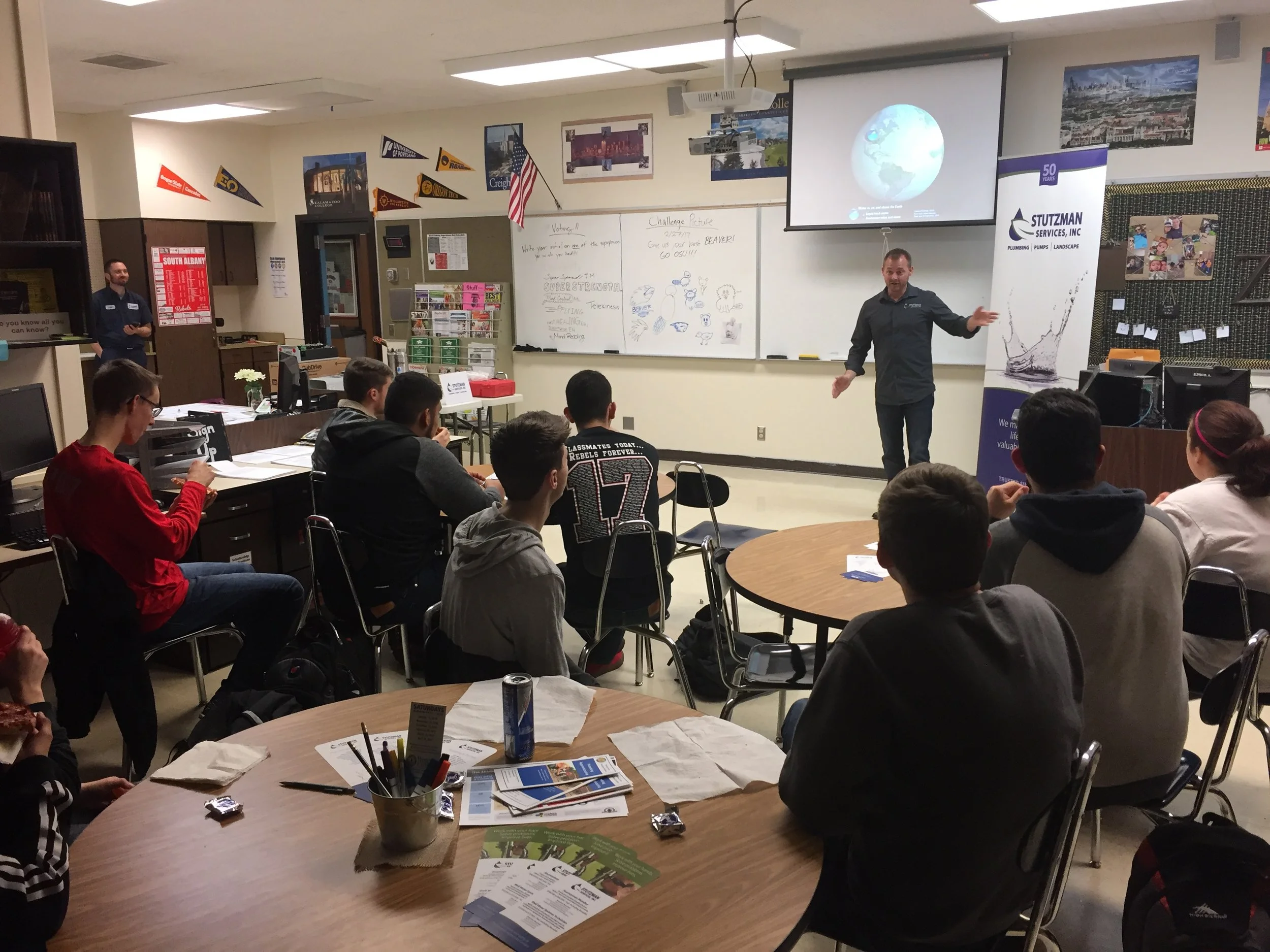 SAHS Students Explore Water Management Careers