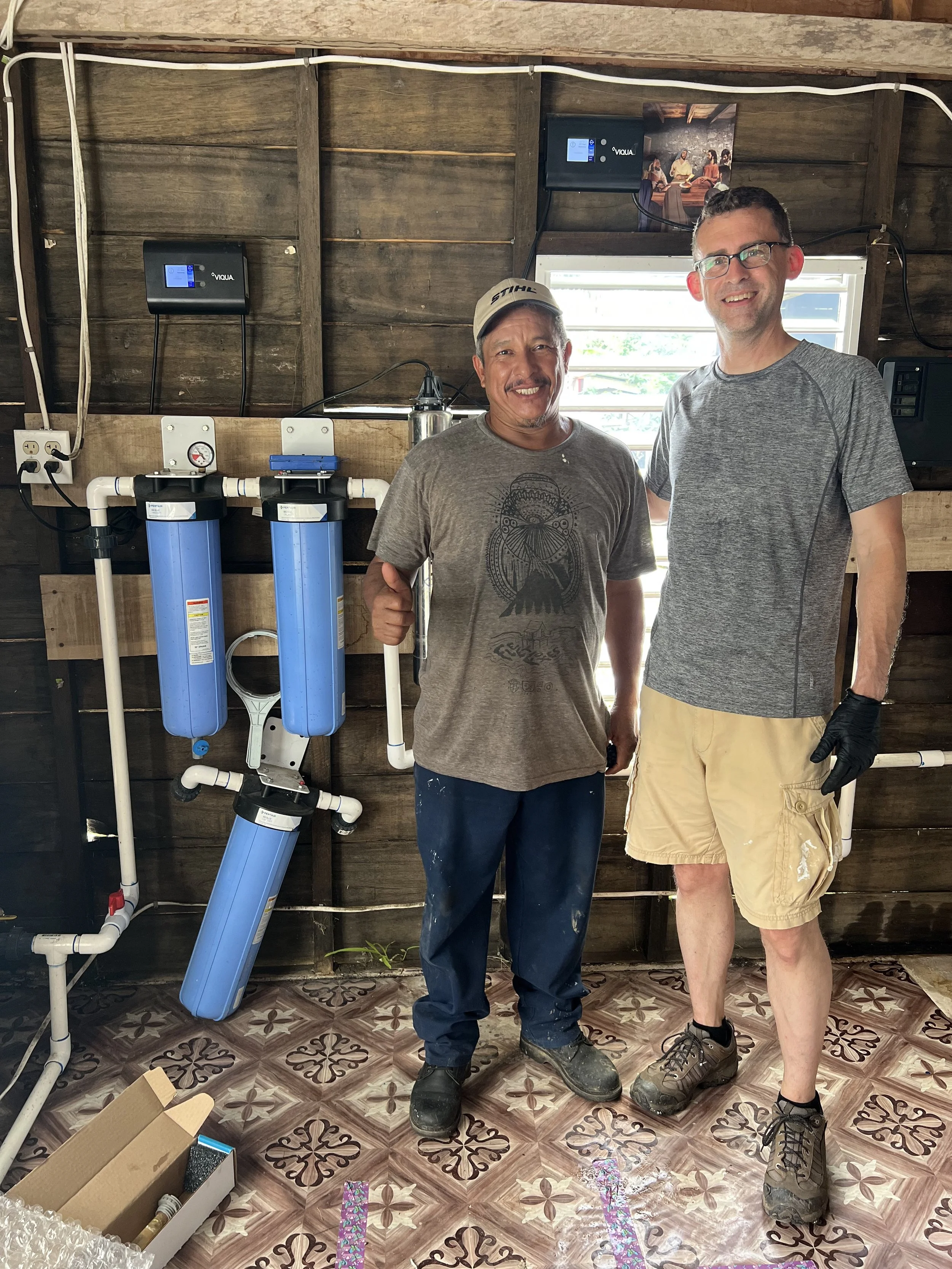Update: Belize Village Water Treatment