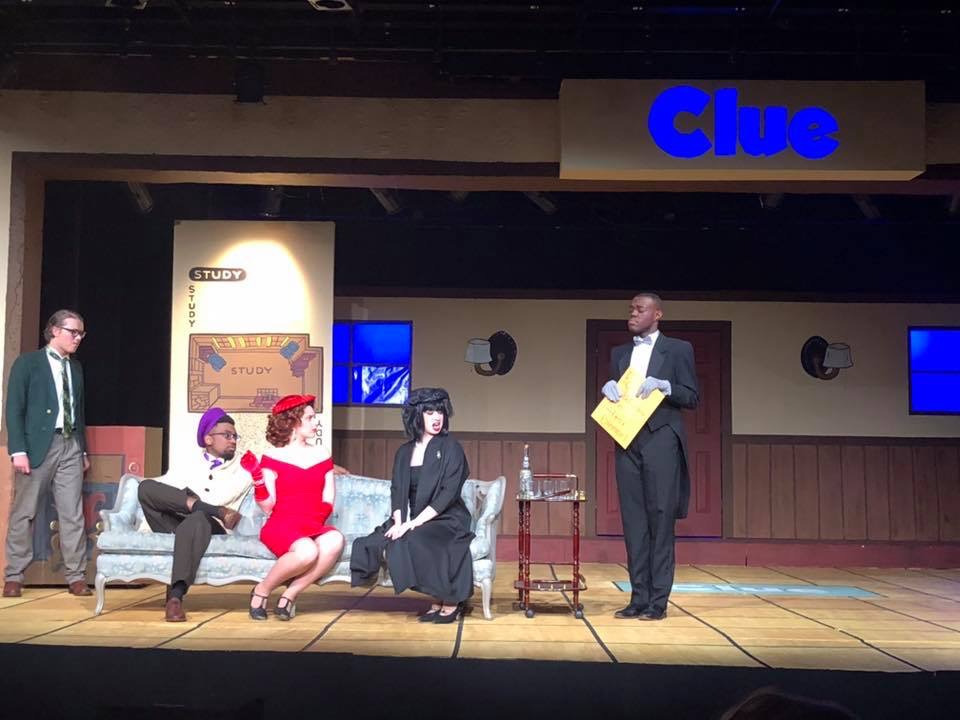 Wadsworth (Rodney McKinner) reveals the night's true intentions to the guests.