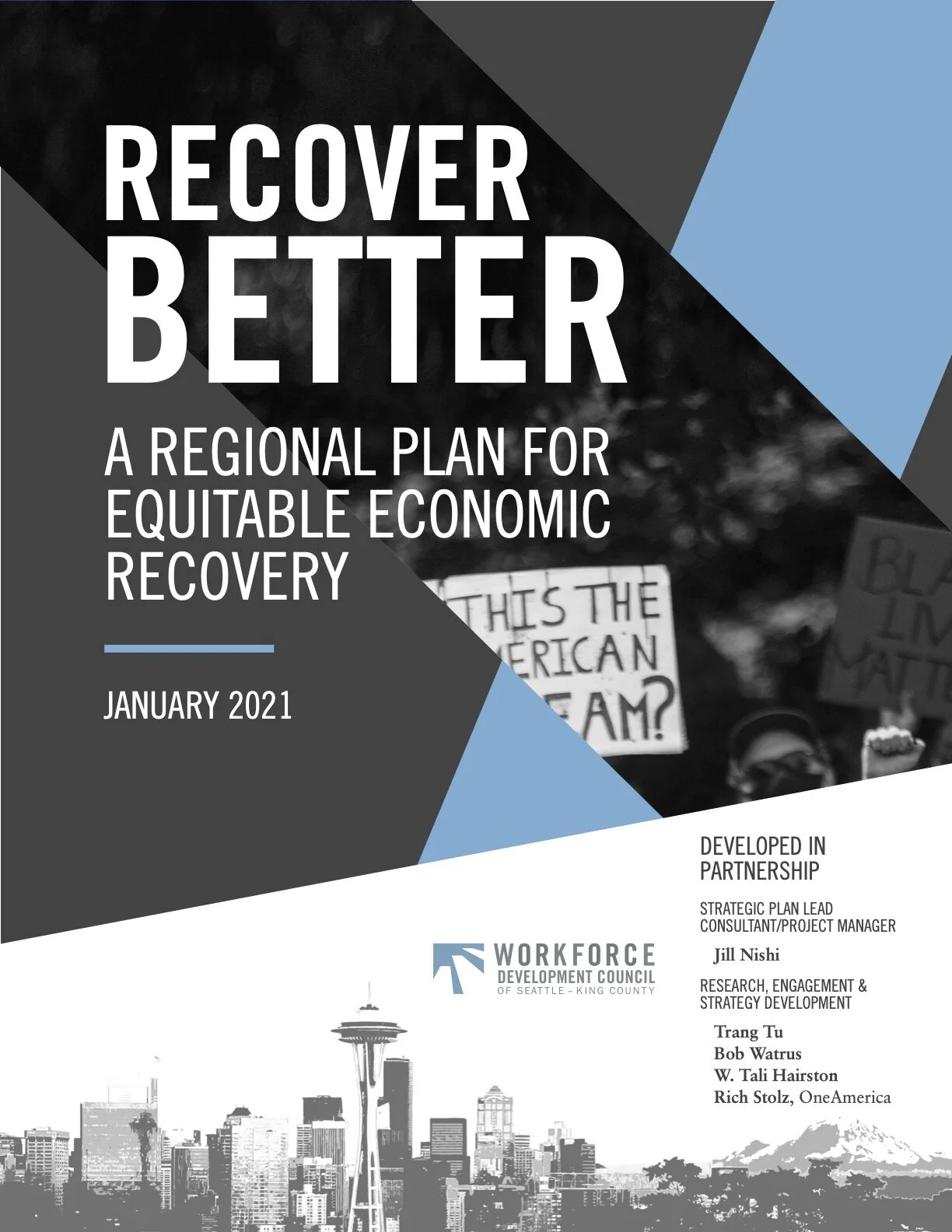 Recover Better - A Regional Plan for Equitable Economic Recovery ...