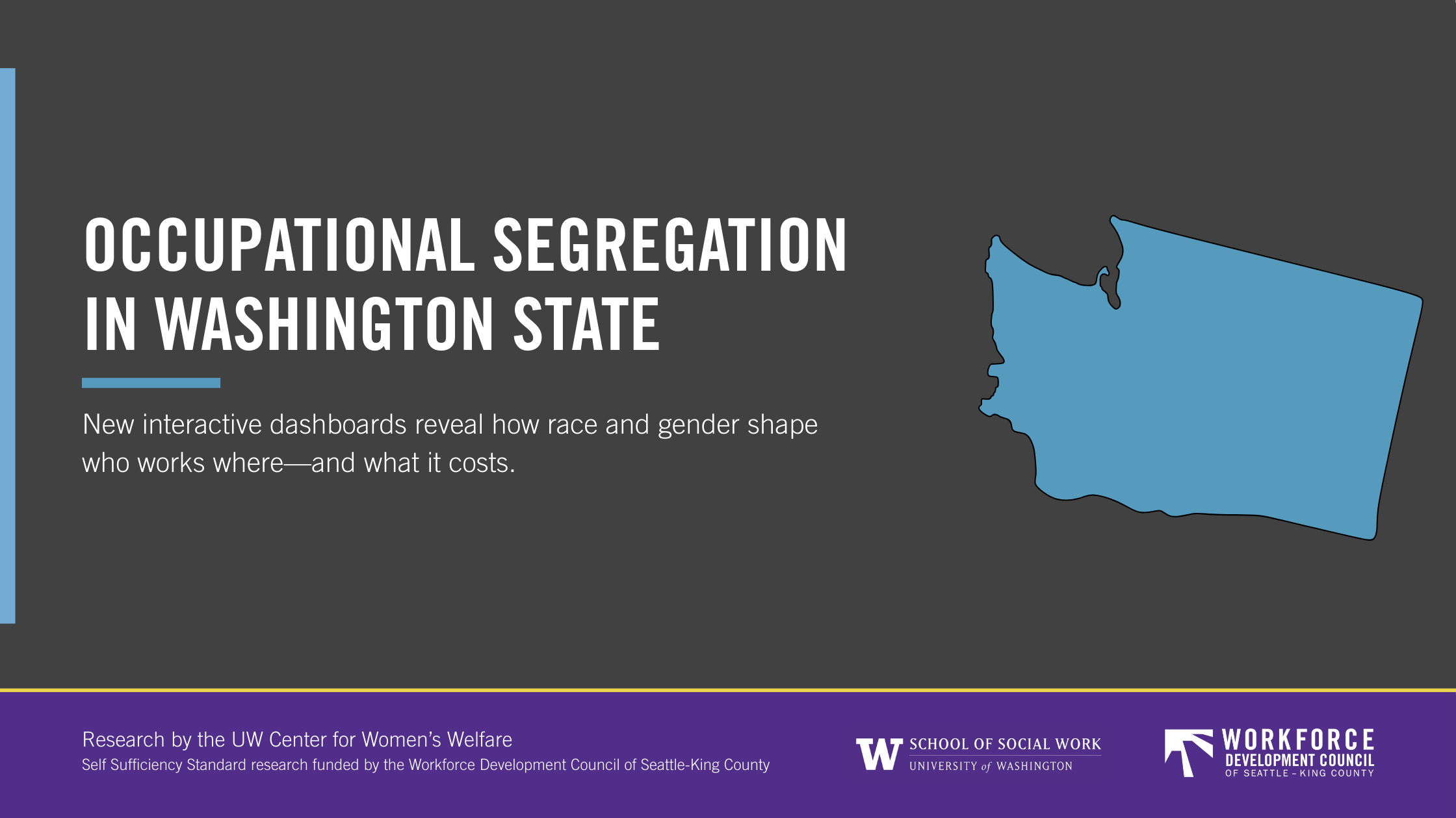 New Data Dashboards Reveal Occupational Segregation's Impact on Workers of Color in Washington State