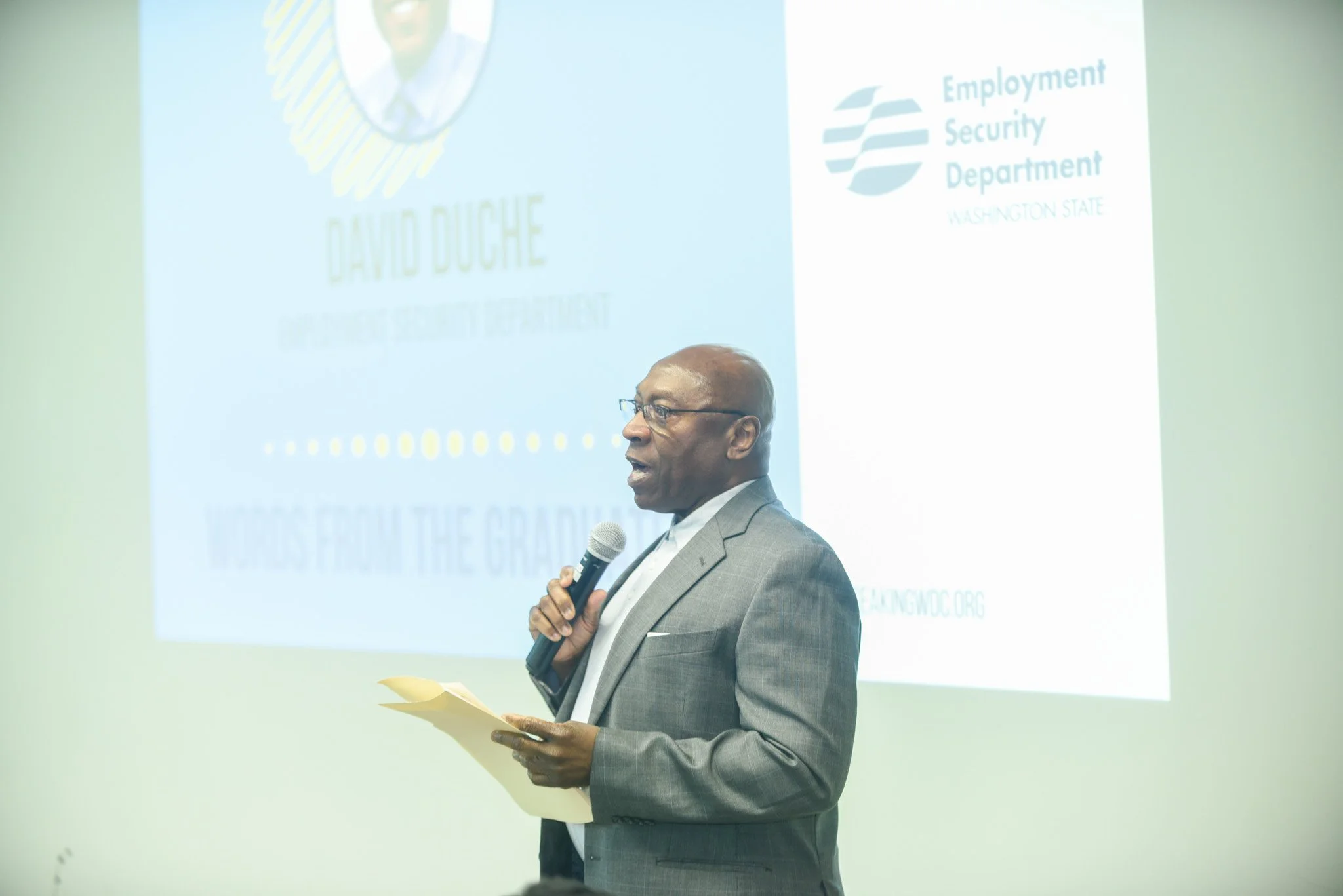 David Duche, Lead Employment Specialist, Employment Security Department