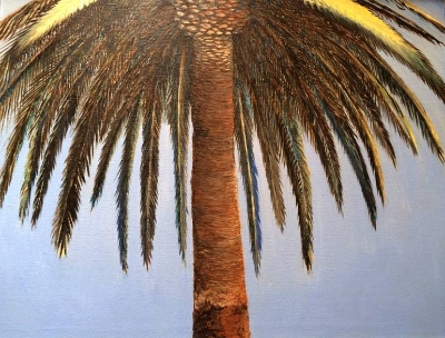 West Canon Perdido St. Palm by artist Gary Chafe