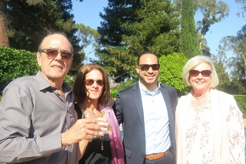 By Gail Arnold - Barry Kitnick, Jill Kitnick, Steve Ortiz, and Patricia Heller.