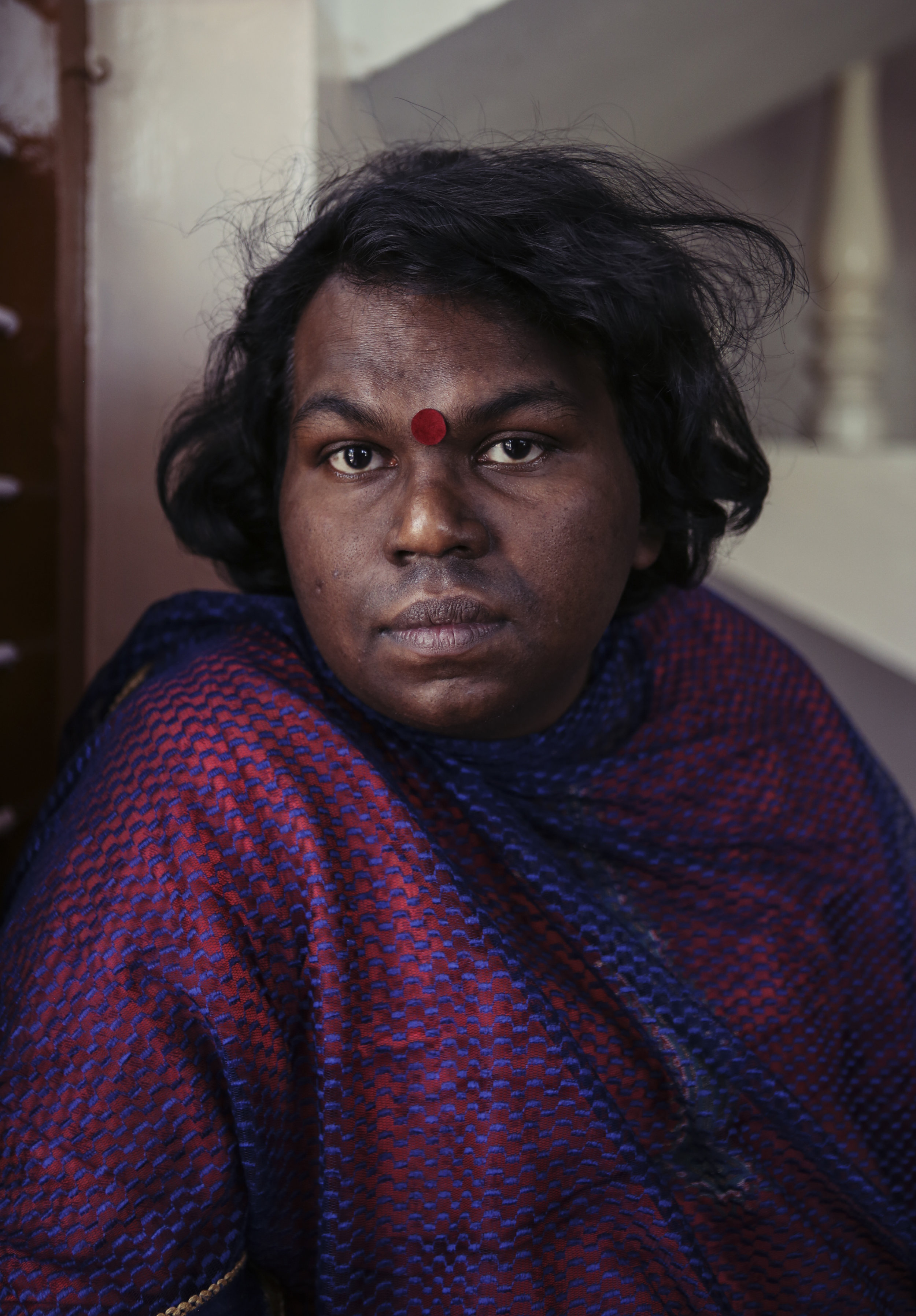  Transgender activist Vijaraya Malika, photographed for   When Nuns Tried to Kickstart India's First Transgender School   