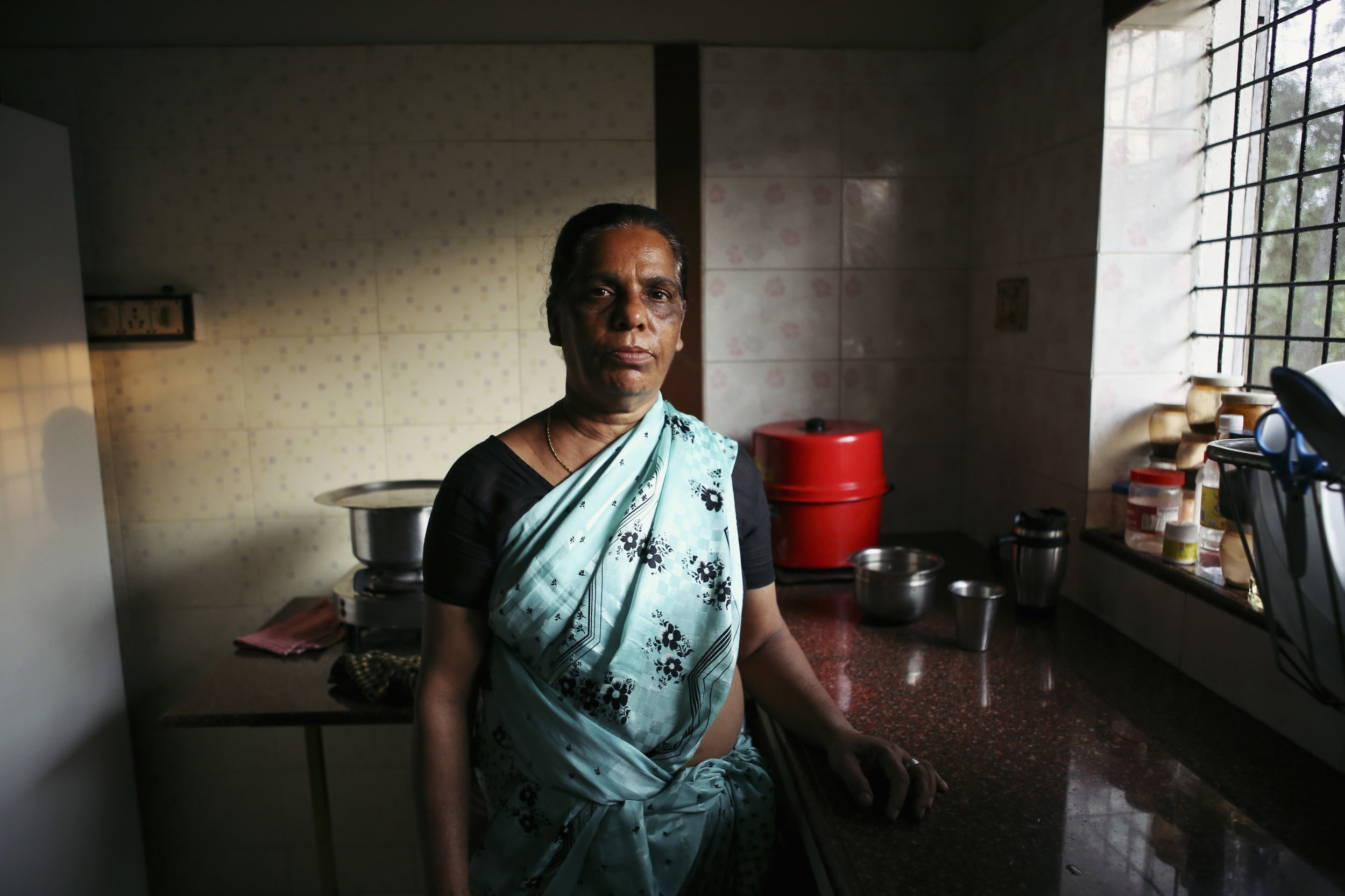  Shamala, a former cook, photographed for   The Maid's Tale(s)   &nbsp;  