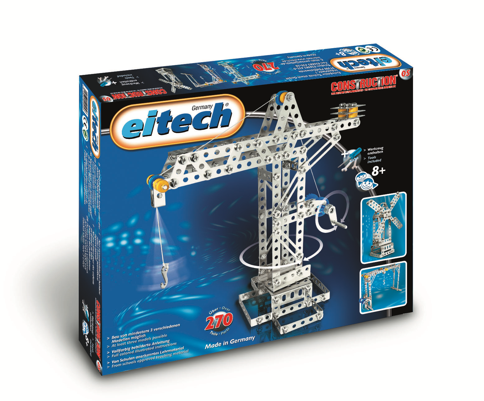 An Eitech classic, give Dad the crane construction set that started it all.