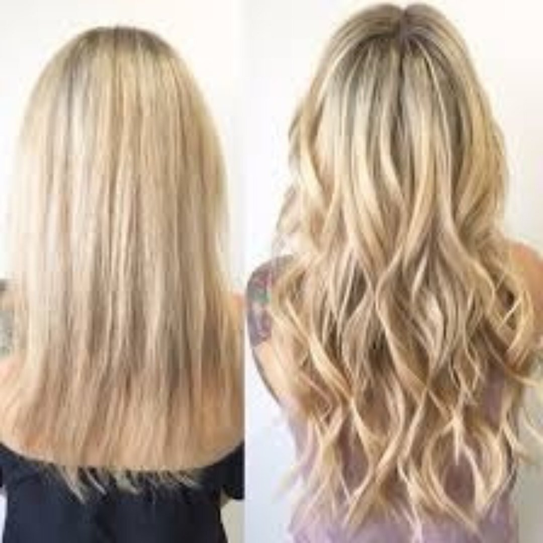We can customize your needs with hair extensions.  We can add as much thickness, length, and volume as you want with some beautiful hair extensions!

#hairextentions #haircare #siliconerings #aluminumrings #noglue #nochemicals #itip #microlink #itipe