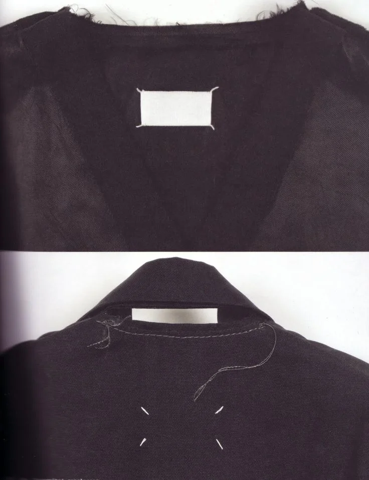First blank label - signature