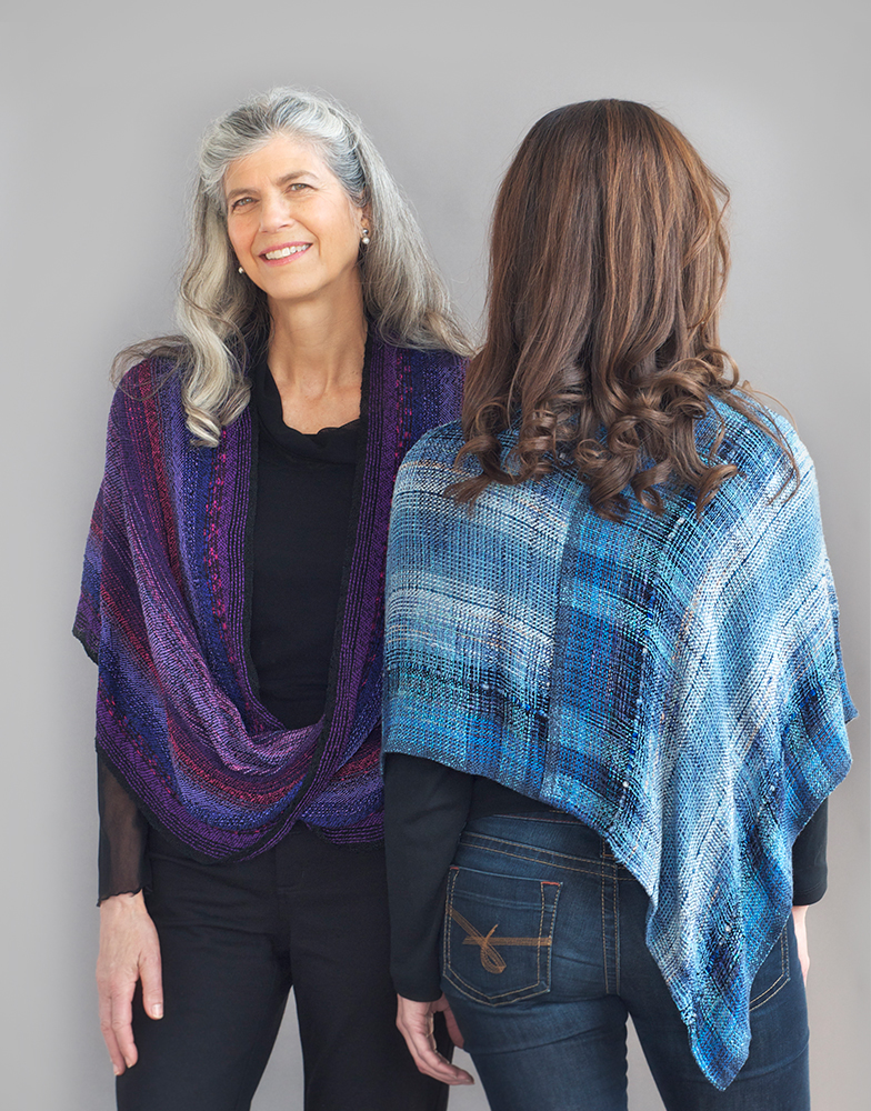 Multicolored Mobius Shawl, Rayon, Novelty