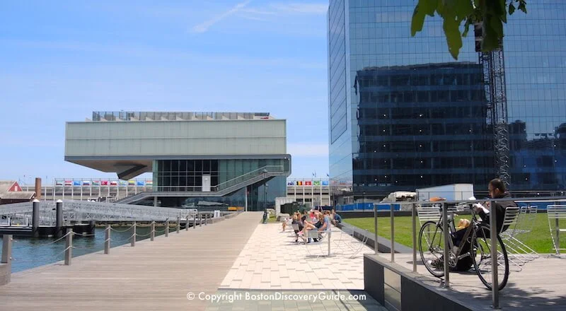 Institute of Contemporary Art seen from Harbor Walk