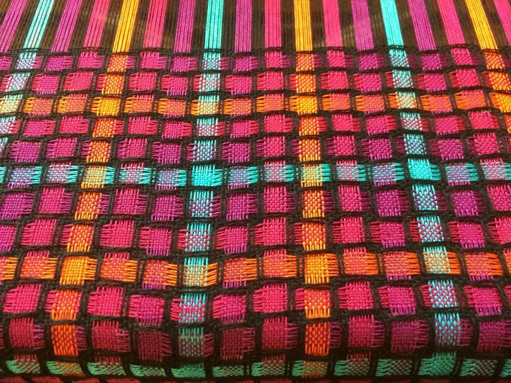 Deflected double weave. Wait till you see it washed.