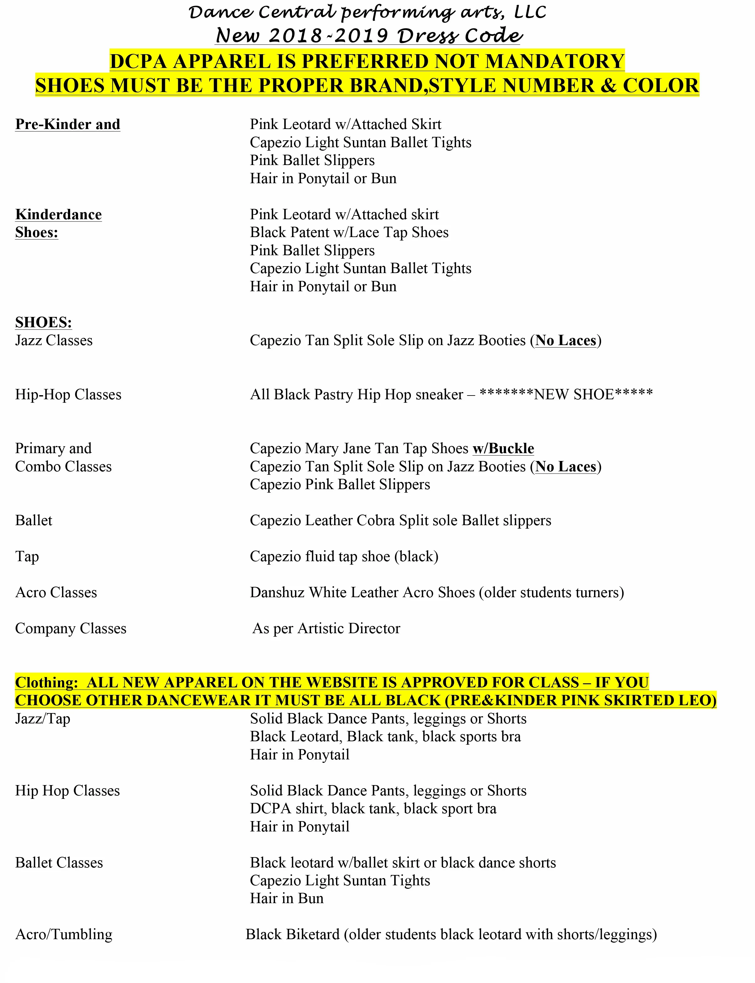 Microsoft Word - dress code 2018-2019.docx