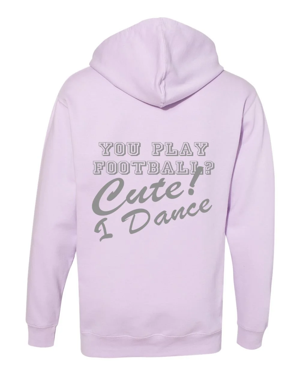 TDB Cute Logo Hoodie Grey — The Dance Bag