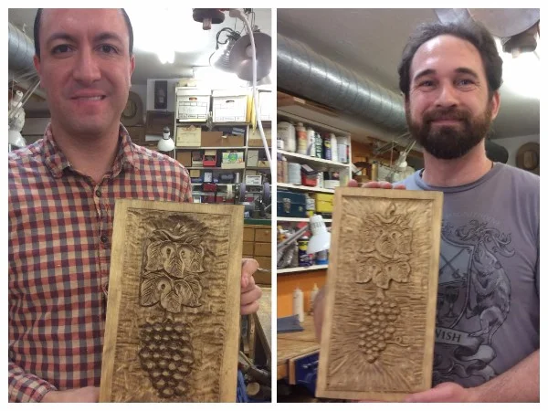 Welcome to Memo and Alex, new Grapes and Leaves Grads. 
