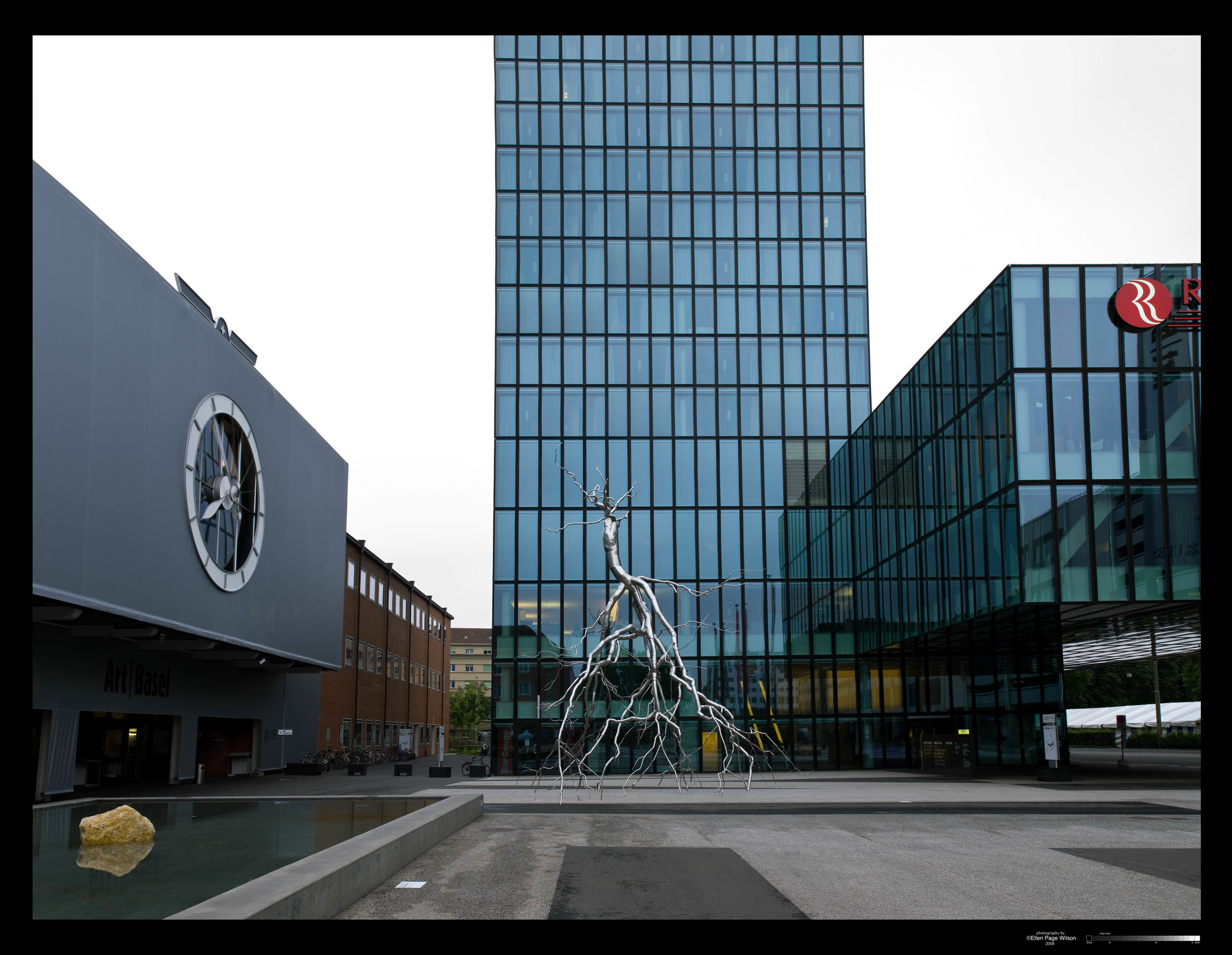  Inversion, 2008, Stainless steel, 42 x 35 feet   Inversion&nbsp;  was originally created for the Public Art Projects for Art Basel 39, Basel, Switzerland 2008 and then exhibited at Den Haag Sculptuur 2008, The Hague. &nbsp;  Inversion  &nbsp;is the 